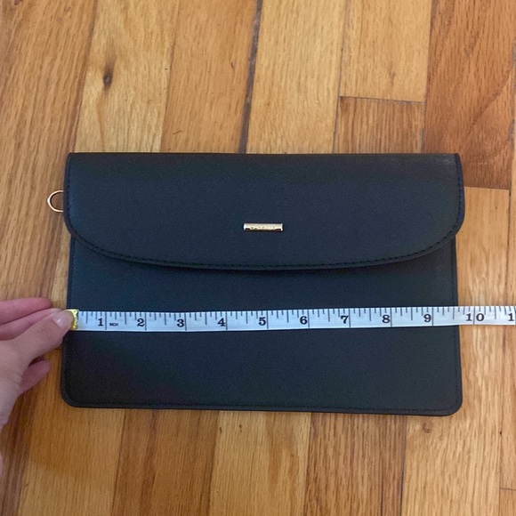 Lovevook black clutch with gold accents - Picture 8 of 10